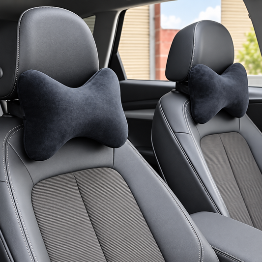 Alcantara Nackenkissen 2er-Set passend für BMW E36 E39 E46 E60 E82 E90 E92 F20 F22 F30 F32 F80 F87 G20 G42 M2 M3 M4
