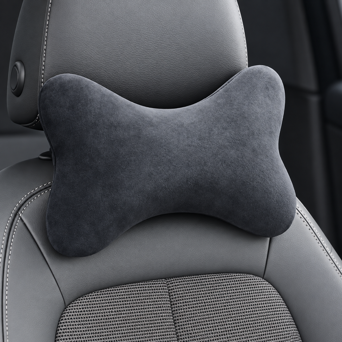 Alcantara Nackenkissen 2er-Set passend für BMW E36 E39 E46 E60 E82 E90 E92 F20 F22 F30 F32 F80 F87 G20 G42 M2 M3 M4