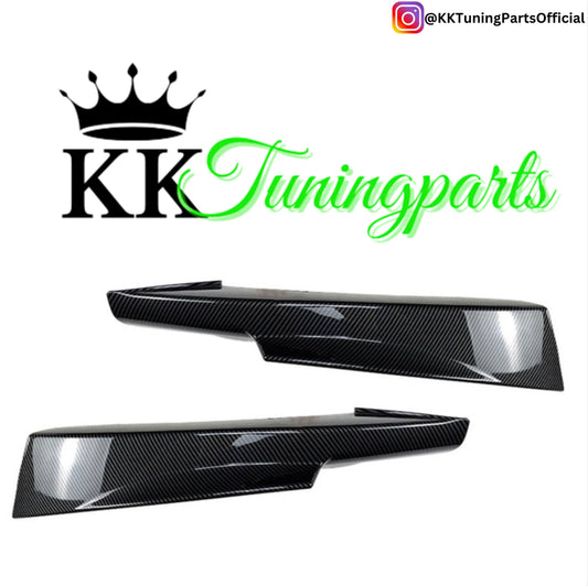 Performance Flaps / Splitter - Carbonlook - passend für BMW E90 E91 LCI Facelift