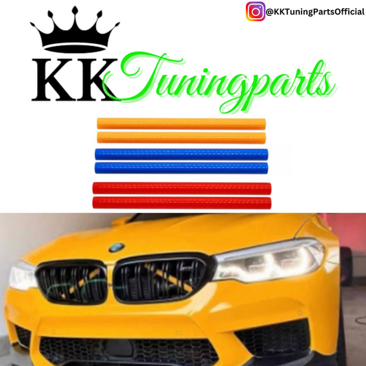 Performance Kühlergrill Cover / Abdeckung - Blau, Rot, Gelb - passend für BMW F20 F21 F22 F23 F24 F30 F31 F32 F33 F34 F35 F36 F40 F44 F80 F82 F83 F87 F90 G20 G21 G28 G29